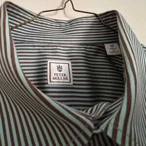 Peter Millar Med Long Sleeve Button Down Shirt Men